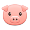 Pig Face emoji on Samsung